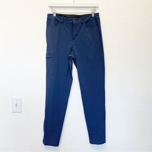 Patagonia Skyline Traveler Pants in Slate Blue Nylon Stretch Fabric SIZE 6